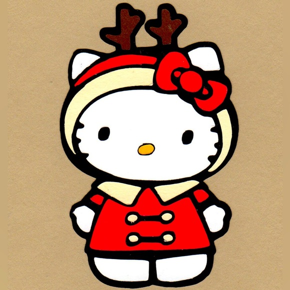 Hello Kitty Holiday Reindeer Waddler NWT - Picture 7 of 7